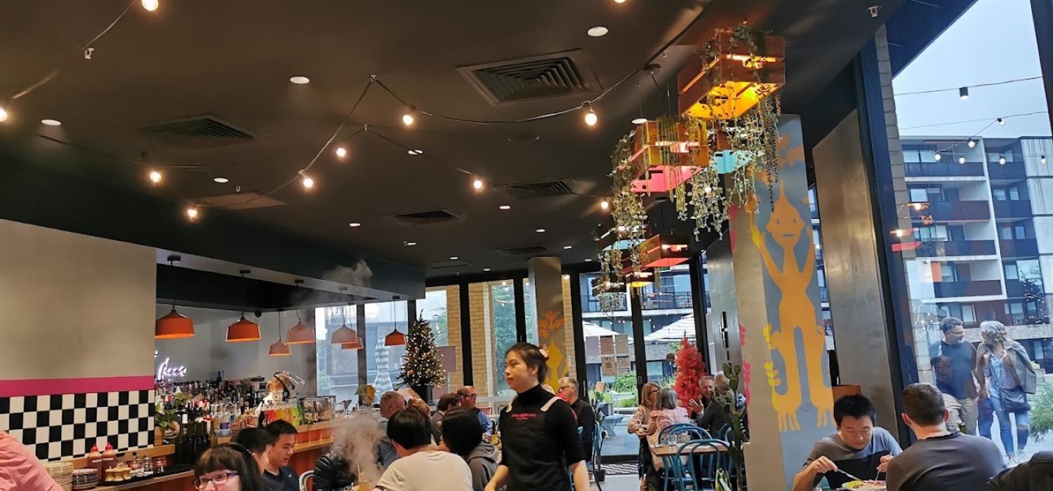 Mexican Restaurant in Burwood Brickworks - Inside View